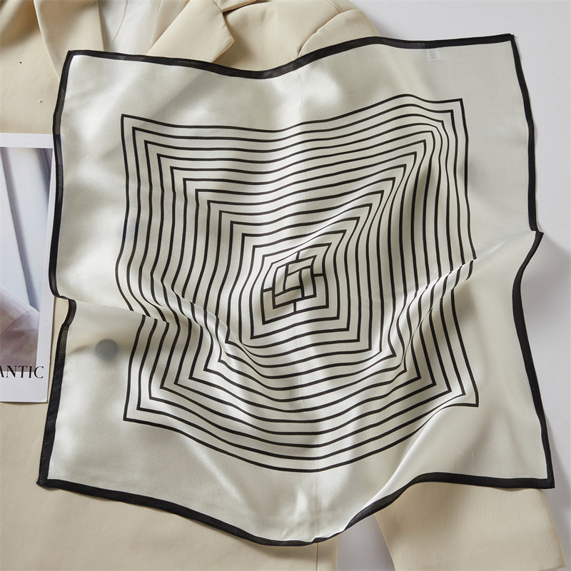 Printed Square Scarf
