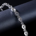 Geometric Zircon Bracelet