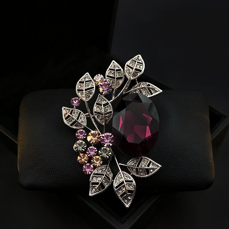 Geometric Statement Brooch