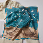 Printed Square Scarf
