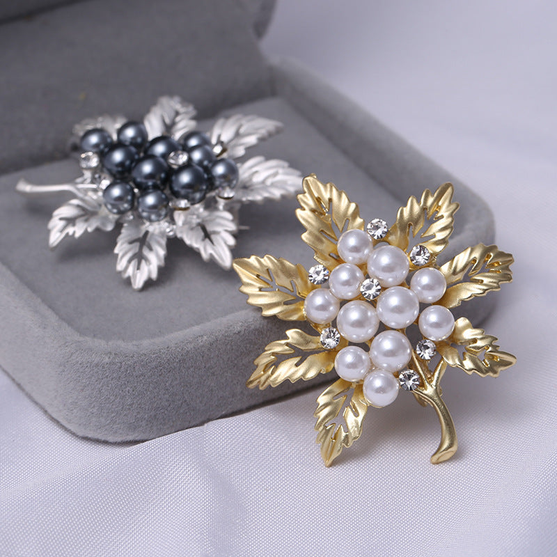 Matte Botanical Brooch